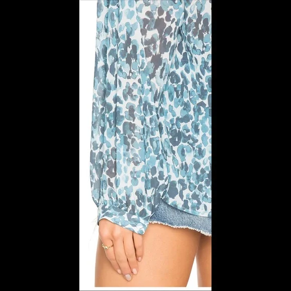 HOUSE OF HARLOW 1960 x Revolve Seymore Blouse - Size M - Picture 5 of 12